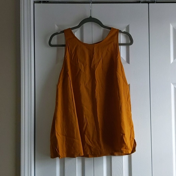 Old Navy Tops - Old Navy Mustard Yellow Business Casual Tank Top